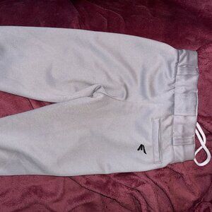 Easton Kids Baseball Pants Size Youth Small Gray
